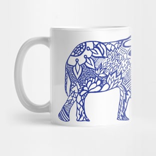 Elephant_bluess Mug